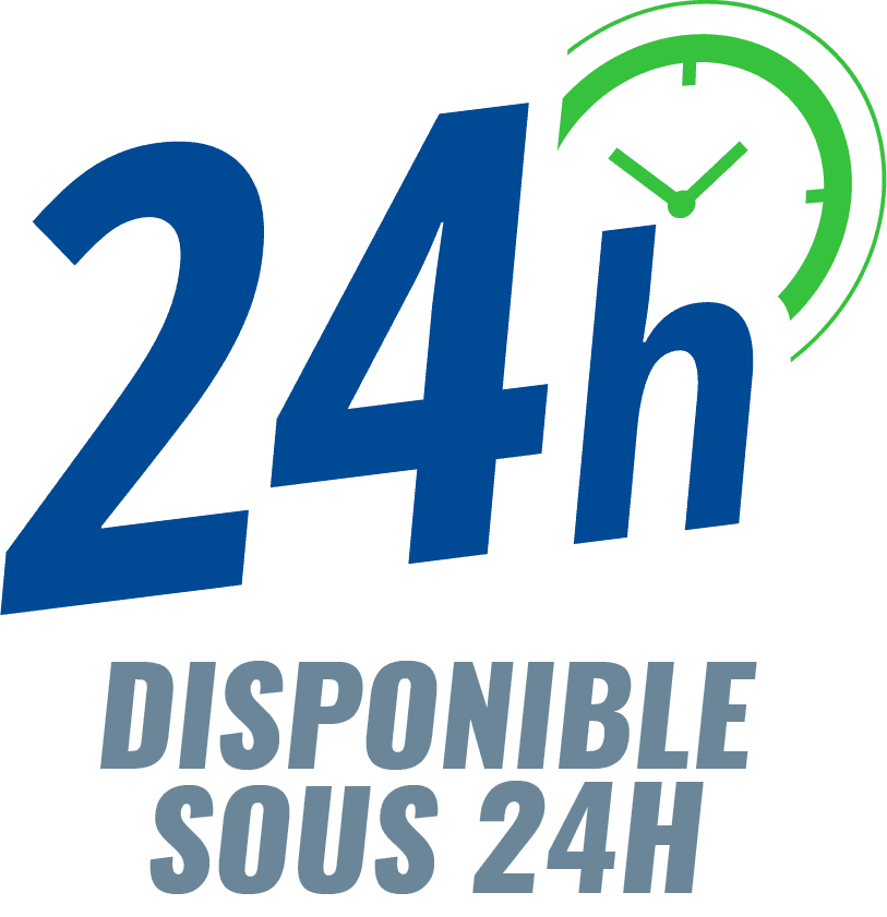Disponible sous 24H